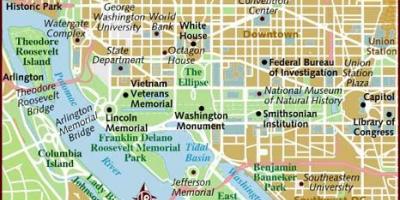 Вашингтона карті