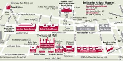 DC карту музеїв