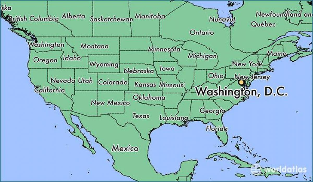 Северная Каролина Шарлотт на карте