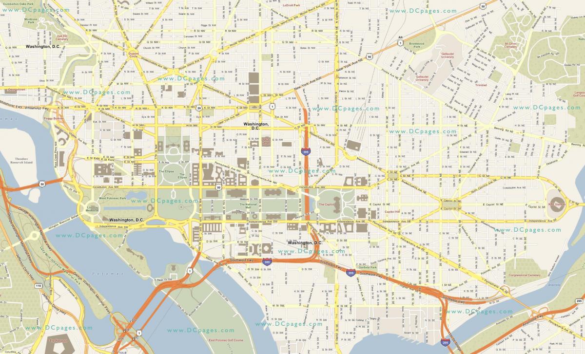 Вашингтон-стріт карті