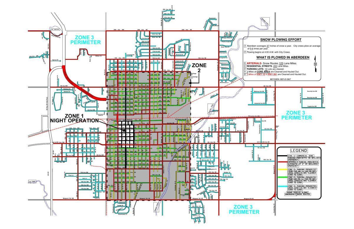 карта зони 3 паркувальних постійного струму
