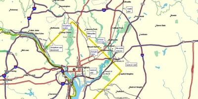 Рейці DC карті