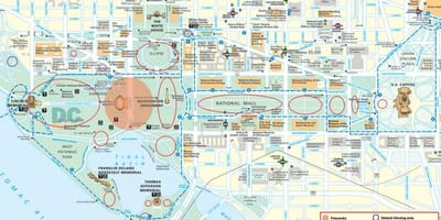 Карту Білий дім на Капітолійському пагорбі