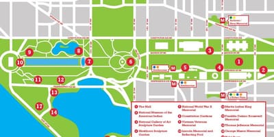 Карта Національний центр парковка