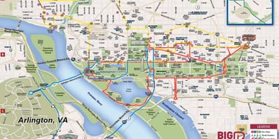 Велика шина DC карті