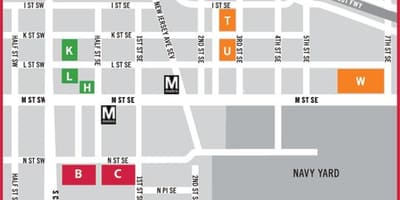 Карта національного парку парковка