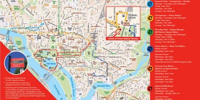 Вашингтон DC циркуляційних насосів на карті