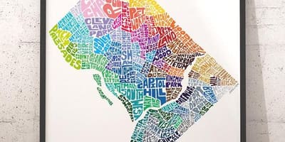Вашингтон карті мистецтва