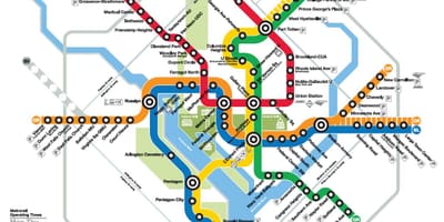 Карта wmata карті постійного струму